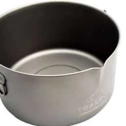Titanium Pot + Bail Handle POT-2000-BH Ultralight Cookware