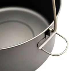 Titanium Pot + Bail Handle POT-2000-BH Ultralight Cookware