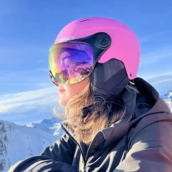Typhoon Visor Ski/Snowboard Helmet