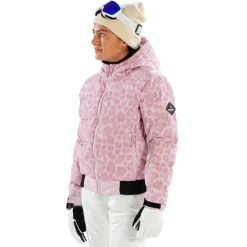 Venice Leopard Girls' Insulated Ski/Snowboard Jacket