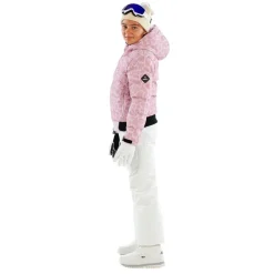 Venice Leopard Girls' Insulated Ski/Snowboard Jacket
