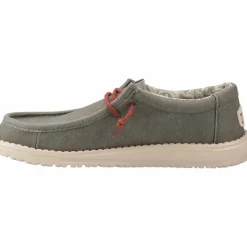Wally Waxed Canvas Trainers