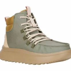 Wendy Apres Coated Twill Women's Mid-Top Trainers