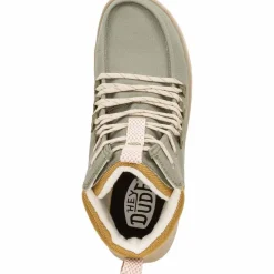 Wendy Apres Coated Twill Women's Mid-Top Trainers