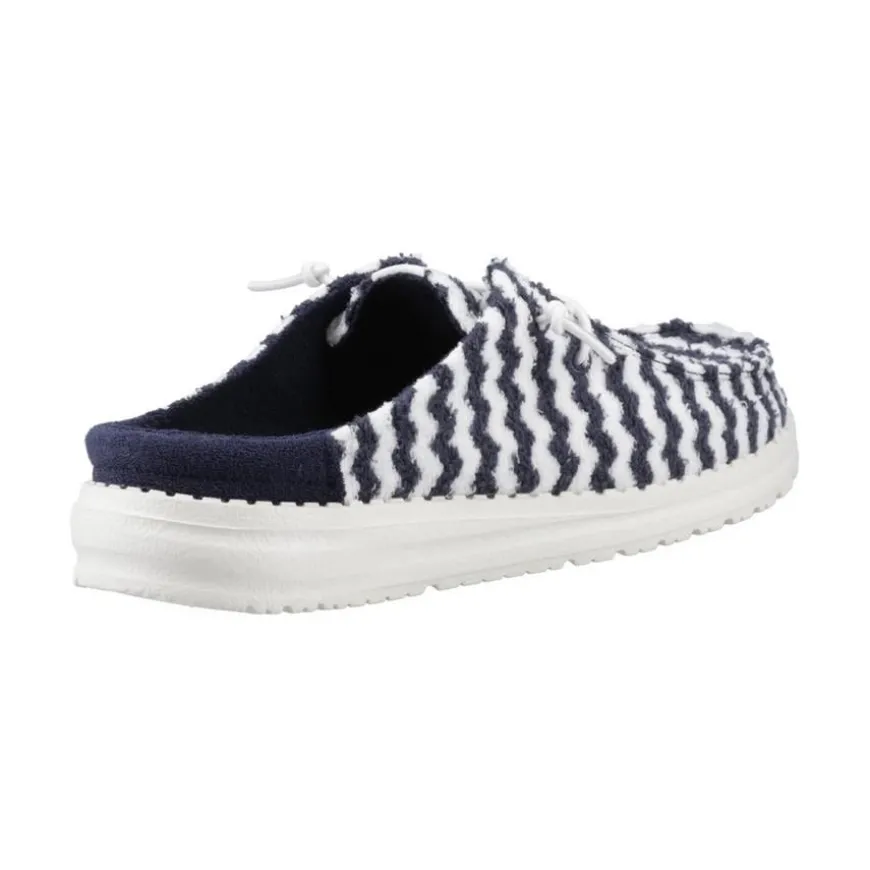 Wendy Slip Terry Stripe Mule
