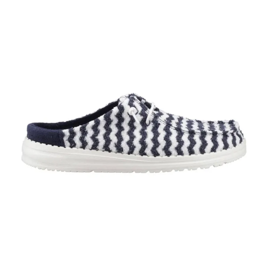 Wendy Slip Terry Stripe Mule