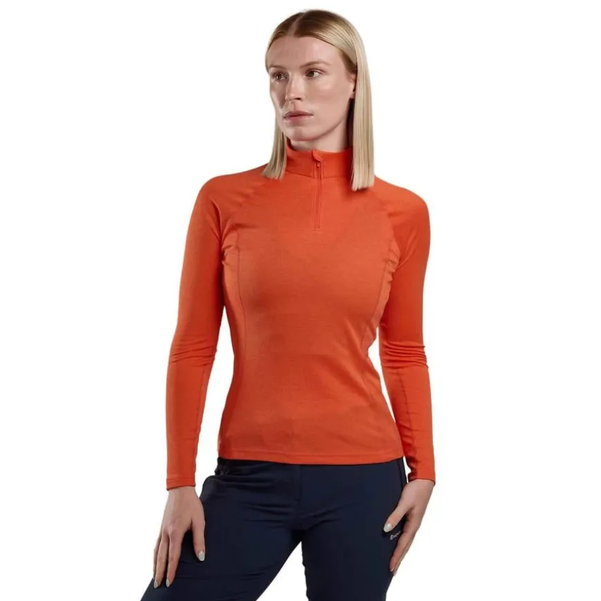 Women’s Dart Zip Neck T-Shirt