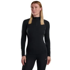 Women's Malli Long Sleeve Zip Merino T-Shirt