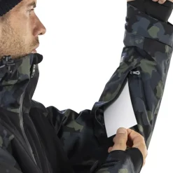 Zero Camo Mens Ski and Snowboard Jacket